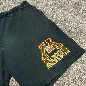 Vintage Minnesota Gophers Russell Athletic Short Shorts L 90s Rare